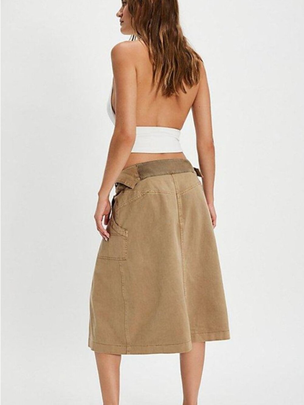 NWT Free People Sunday Sweetheart Midi Skirt - Picture 3 of 6